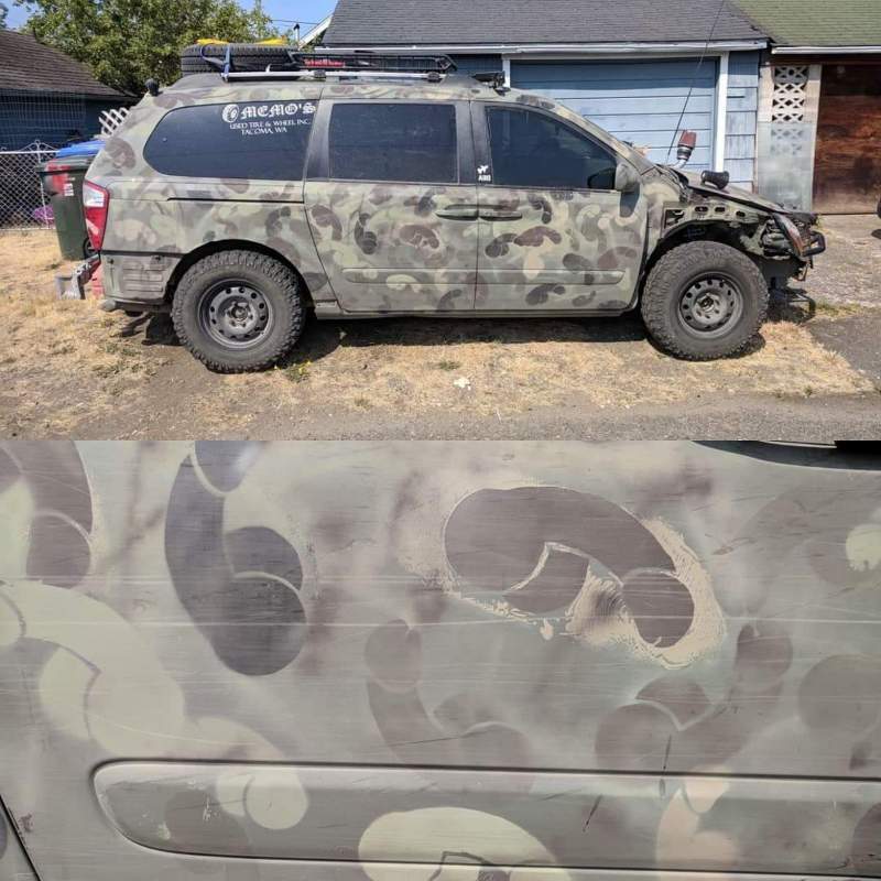 camouflage with penis and balls patterns
