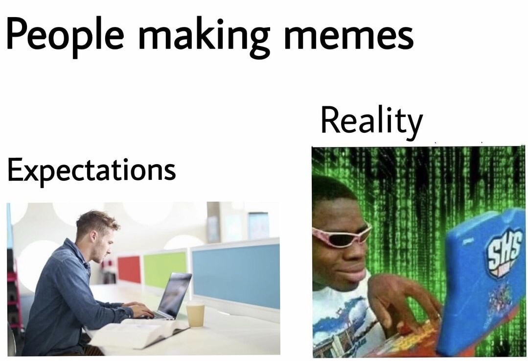 memes - area 51 raid meme - People making memes Reality Expectations