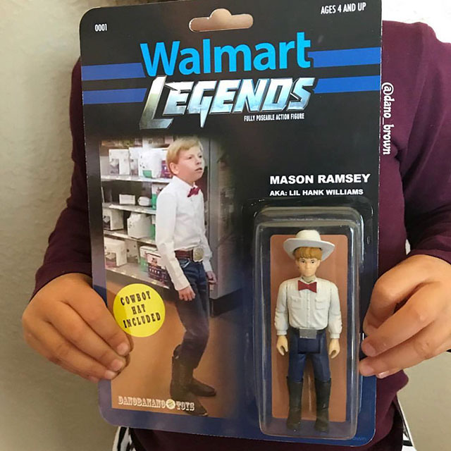 yodeling kid action figure - Ages 4 And Up 0001 _Walmart Egends Filly Posele Action Fitte Mason Ramsey Aka Lil Hank Williams Cowboy Hat Included Dadodarardotuts
