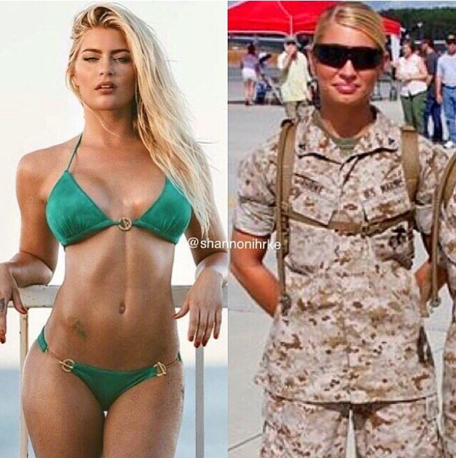 21 Stunning Bad Asses With and Without Their Uniform