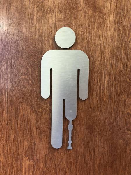 disable men's bathroom