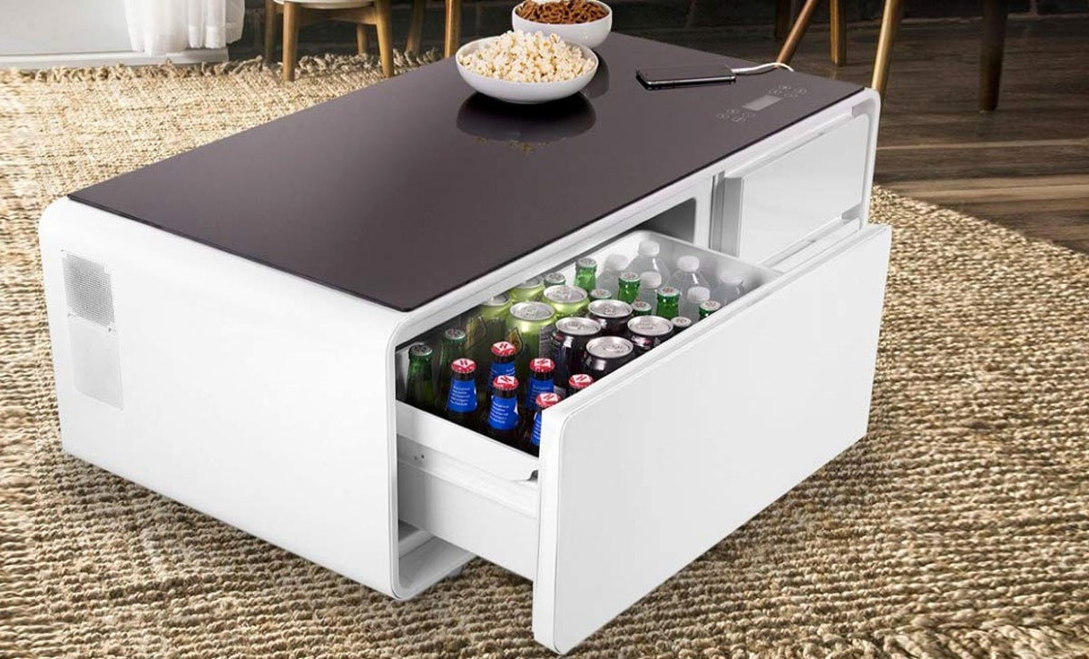 coffee table with cooler - ;