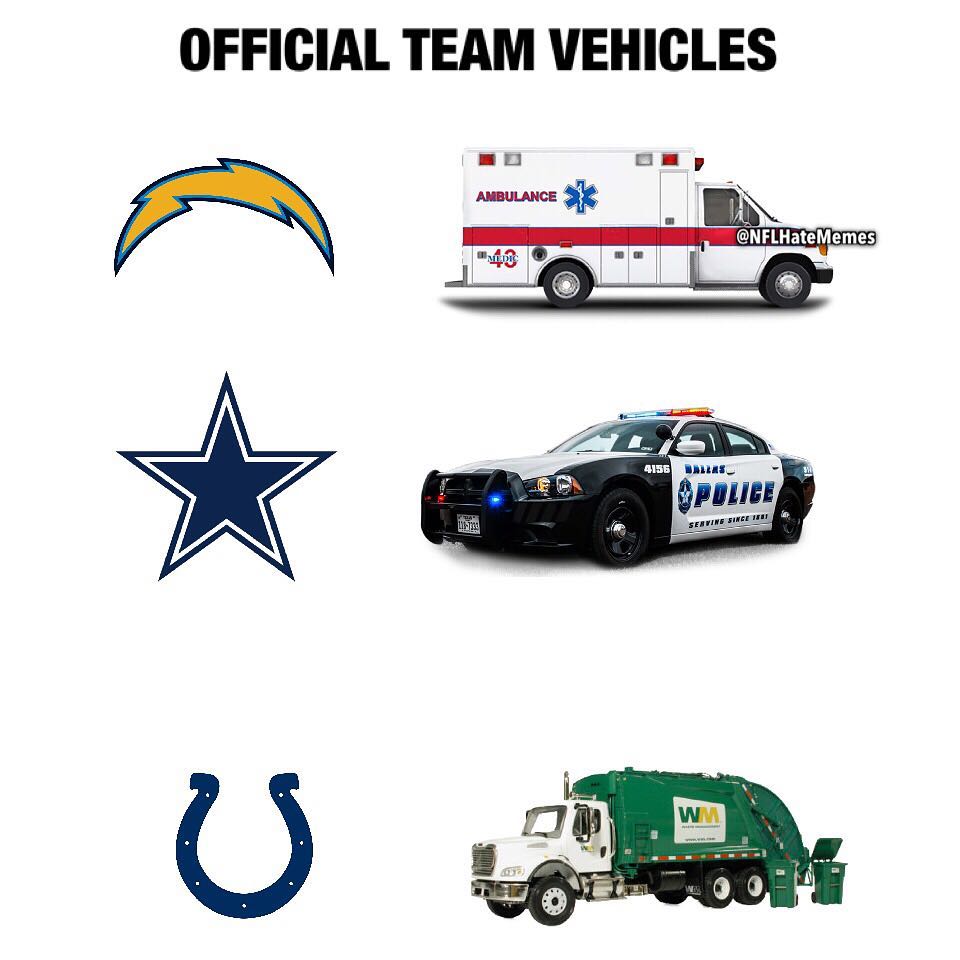 reddit nfl memes - Official Team Vehicles Ambulance Memes 4156 Dallas Serties Since 1 Wm