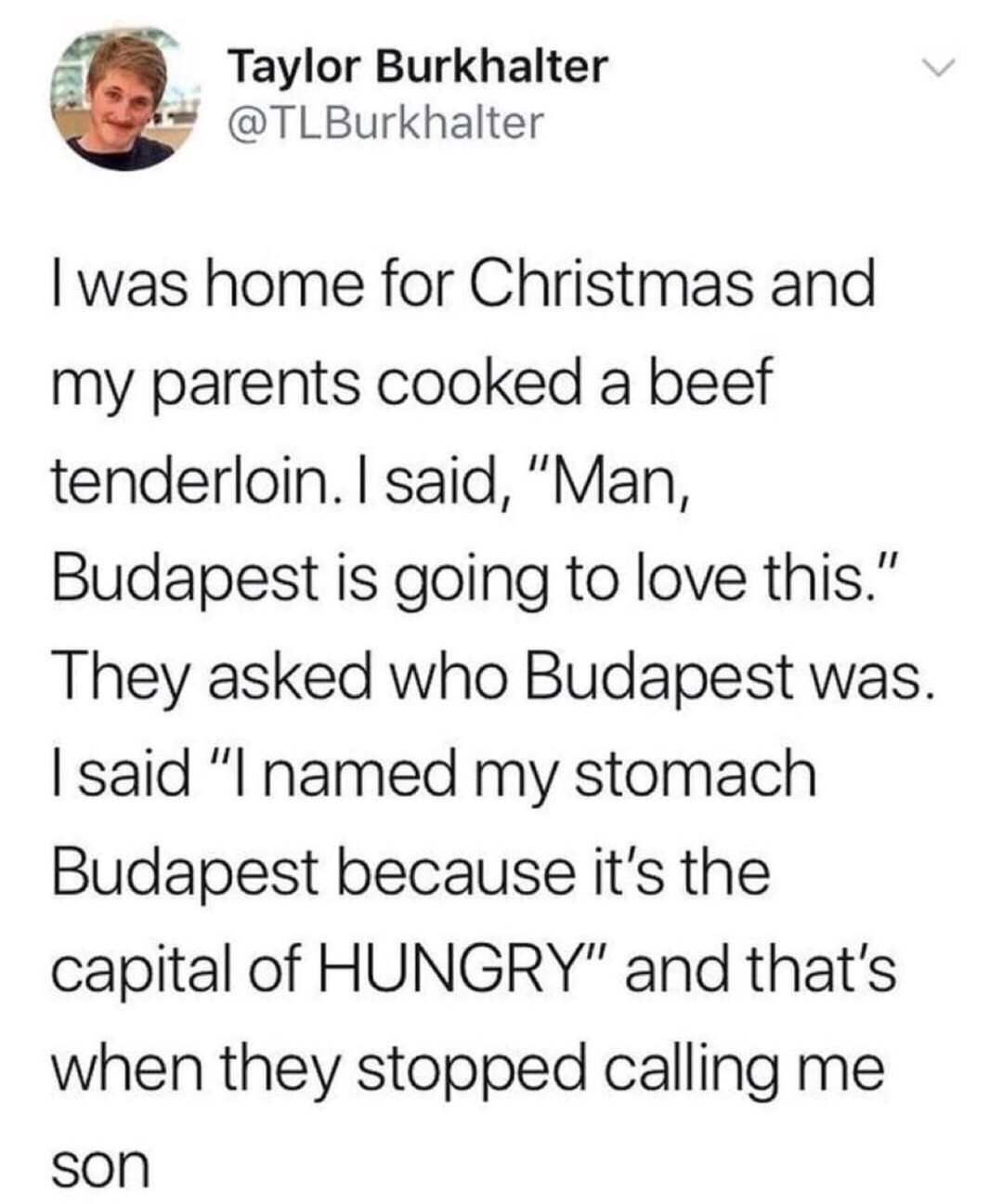 pun about Hungary and hungry