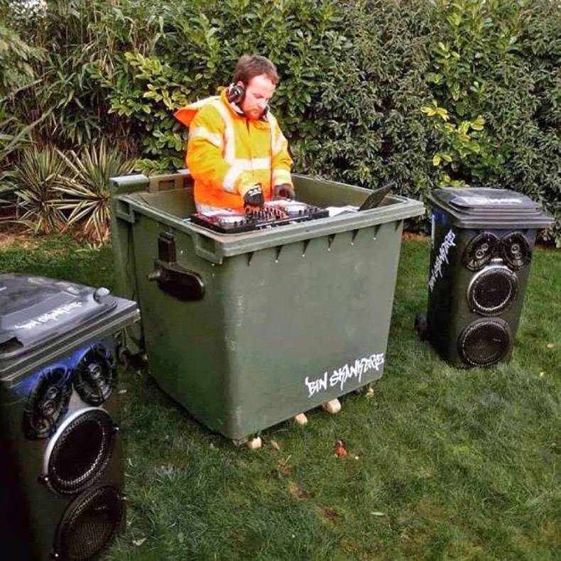 DJ trash