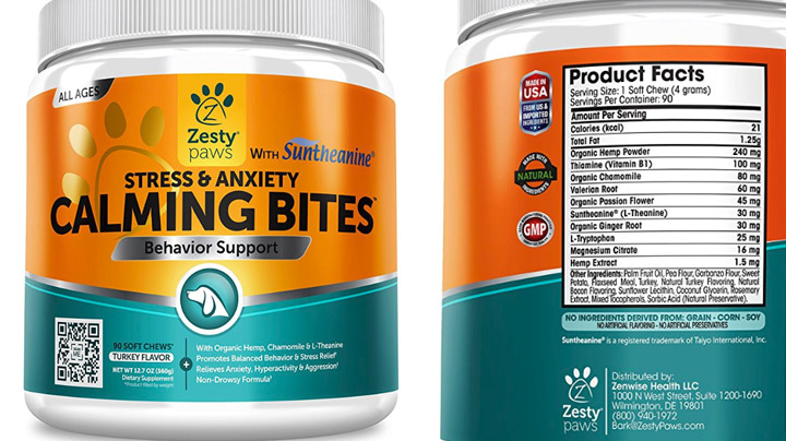 If you're going away, traveling with your pet, or have any other situation which may stress them out, these tasty snacks are the perfect way to help calm them down.  Stress Relief Calming Bites  - $28.99 Get it <a href="https://amzn.to/2LARinQ" target="_blank" rel="nofollow"><font color="red"><b>HERE</font></b></a>.