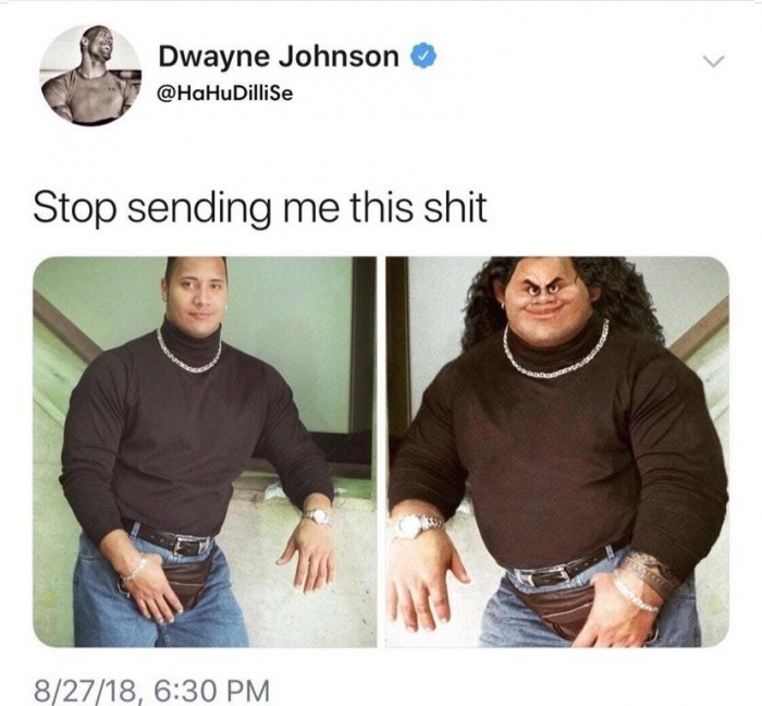 memes - meme day at school 2018 - Dwayne Johnson Stop sending me this shit 82718,