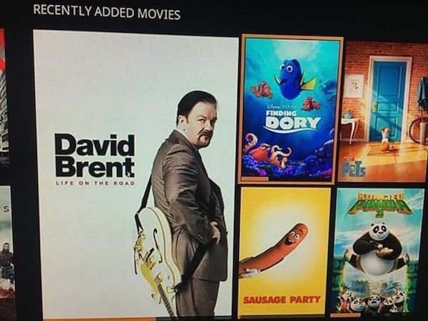 netflix sausage party - Recently Added Movies Finding Dory David Brent Life On The Road Sausage Party