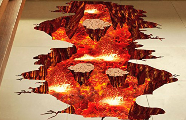 Add a bit of fun to your home or office with these The Floor is Lava Decals - $15.99 Get it <a href="https://amzn.to/2QXLqZB" target="_blank" rel="nofollow"><font color="red"><b>HERE</font></b></a>.