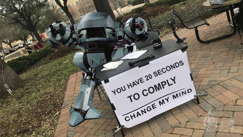 memes - ron paul taxation is theft - You Have 20 Seconds To Comply Change My Mind Seghe