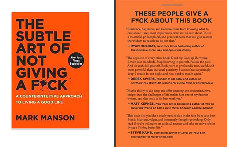 You're a chill dude.  You couldn't care less... Hell when challenged you rip your shirt off and scream how much you "don't give a f**k!"  Take the art of not caring to a whole new level with this handy book "The subtle art of not giving a f*ck". $14.99 Get it <a href="https://amzn.to/2NJ3P9G" target="_blank" rel="nofollow"><font color="red"><b>HERE</font></b></a>.