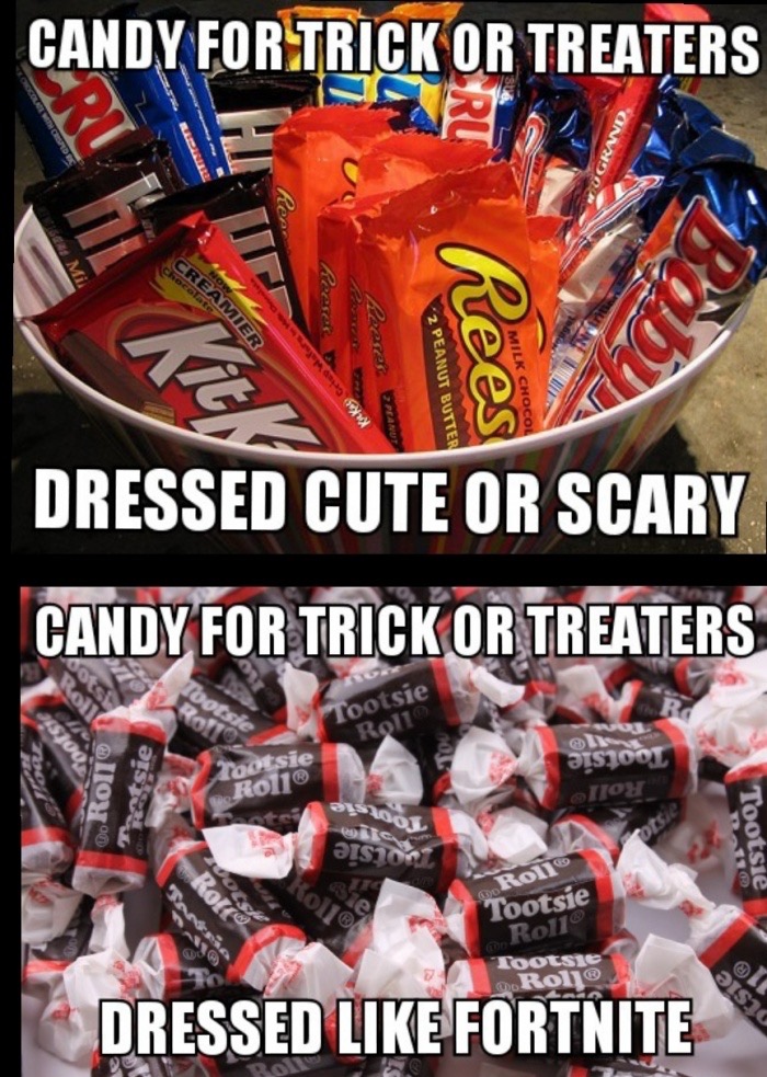 Candy For Trick Or Treaters Reamier Deares 24 2 Peanut Butter ees Milk Chocol Dressed Cute Or Scary Candy For Trick Or Treaters Tootsie Roll Tstoot alloy Tootsie Petsie Proi lloy 200 etc Tootsie Ts Son Roll re Rolo Tootsie Roll Tootsie DRolle Dressed…