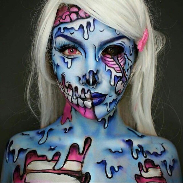 wear pop art zombie