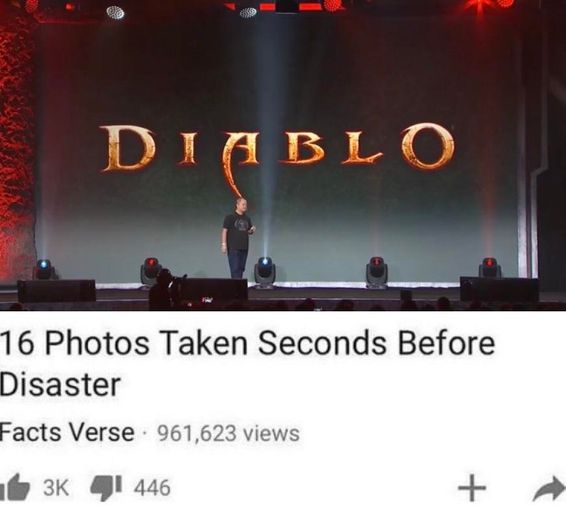diablo immortal memes - Diablo 16 Photos Taken Seconds Before Disaster Facts Verse. 961,623 views 3K 41 446