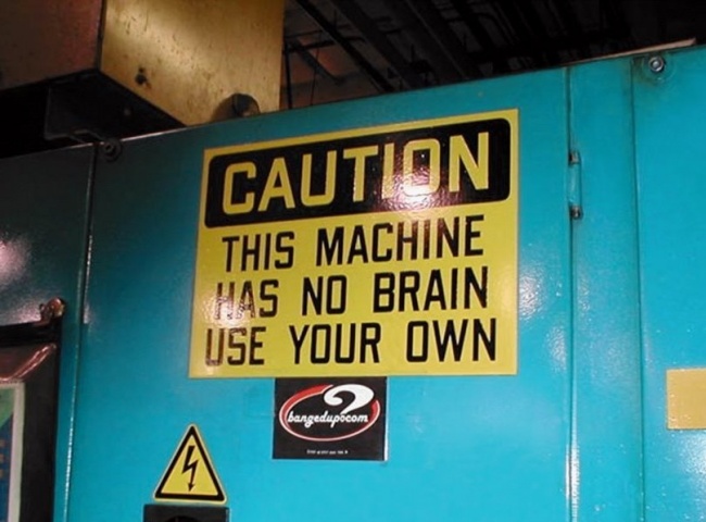 fun pic carlsbad caverns national park - Caution This Machine Has No Brain Use Your Own bangedupocom