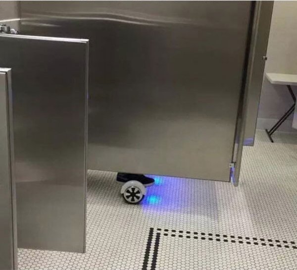 hoverboard toilet