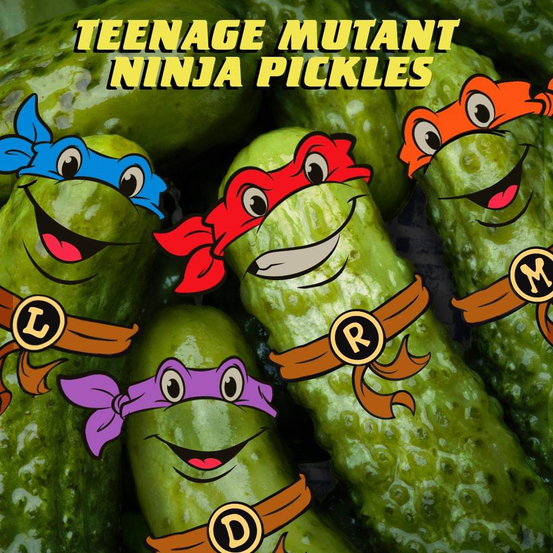 teenage mutant ninja turtles pickle - Teenage Mutant Ninja Pickles