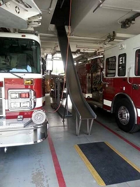 fire station slide