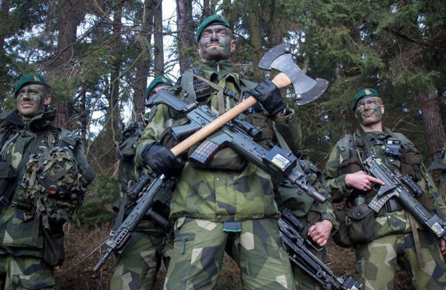 swedish soldiers