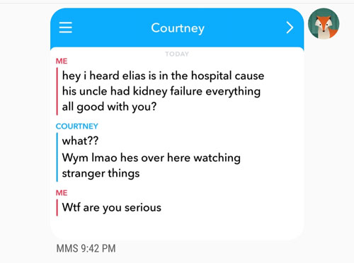 Bullshitter Pretends His Uncle Has Kidney Failure To Get Out Of Work, Immediately Gets Called Out