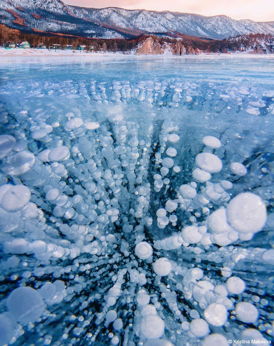 lake baikal frozen - Kristina Makeeva