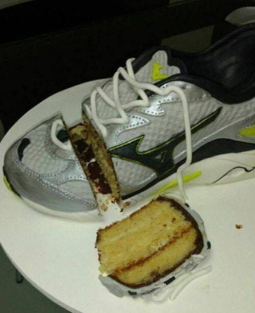 shoe cake reeves and mortimer