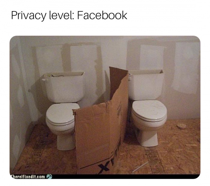 memes - Privacy level Facebook Thereifixedit.com