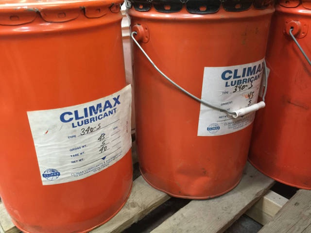orange - Clima Lubrican 390 Climax Lubricant we 3403 Ghouses Tare We