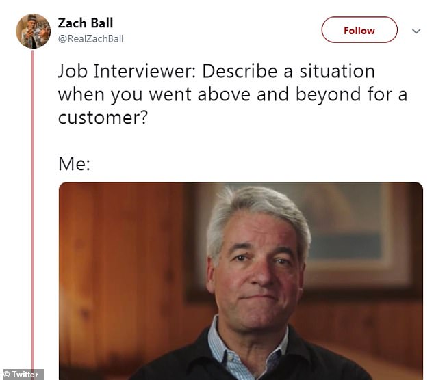 andy fyre meme - Zach Ball v Job Interviewer Describe a situation when you went above and beyond for a customer? Me Twitter