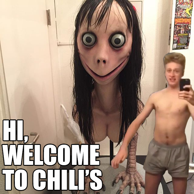 "Hi, welcome to Chili's" by HarryCaray3000