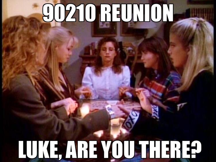 meme luke perry death memes - 90210 Reunion Luke, Are You There?
