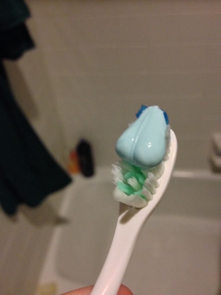 toothpaste balls