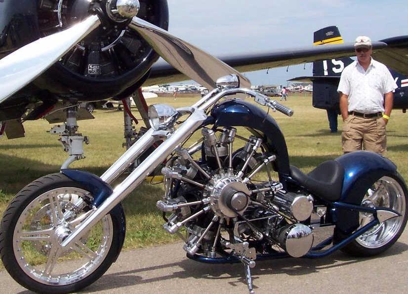 airplane engine motorcycle
