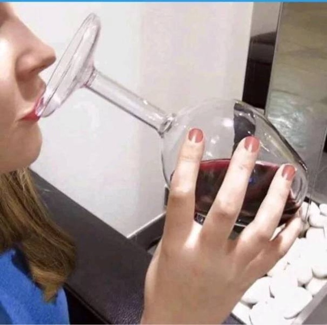 cool wine glass