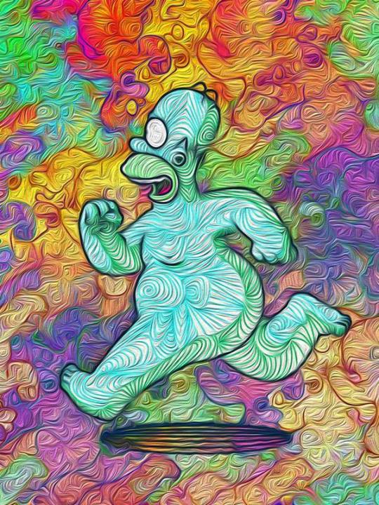 pic -psychedelic homer -