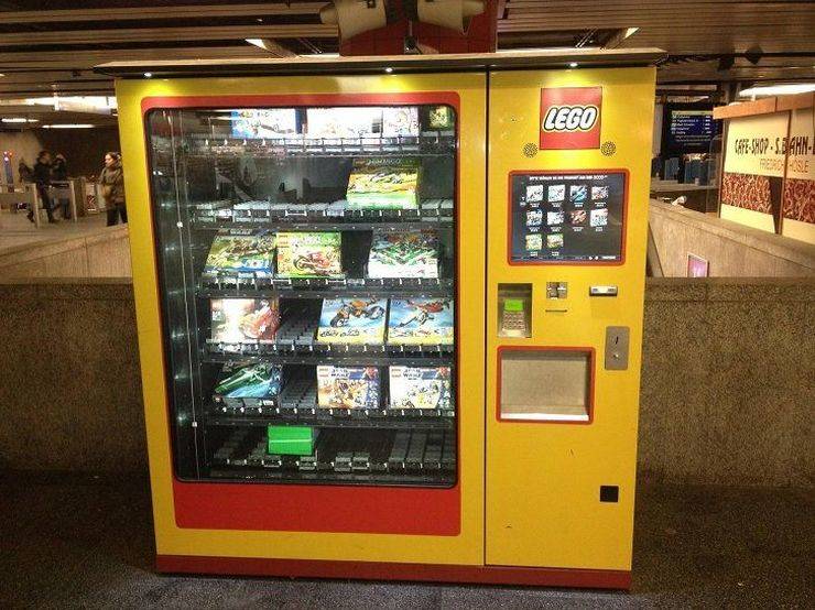 vending machine lego - Leco