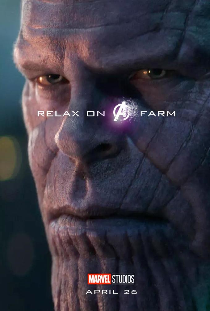 Relax on a Farm Thanos Avenge the Fallen Endgame meme