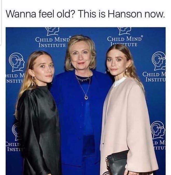 funny meme of wanna feel old this is hanson now - Wanna feel old? This is Hanson now. Child Mind Institute Child Mind J 'Tute Hild M Nstity Child M Institu Lhili Insti Titut