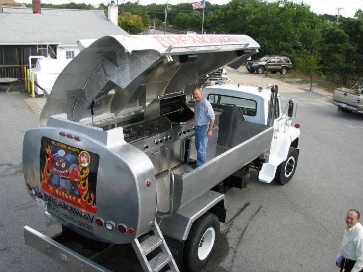 cool pic of oil truck bbq - Onnor Sana Waste