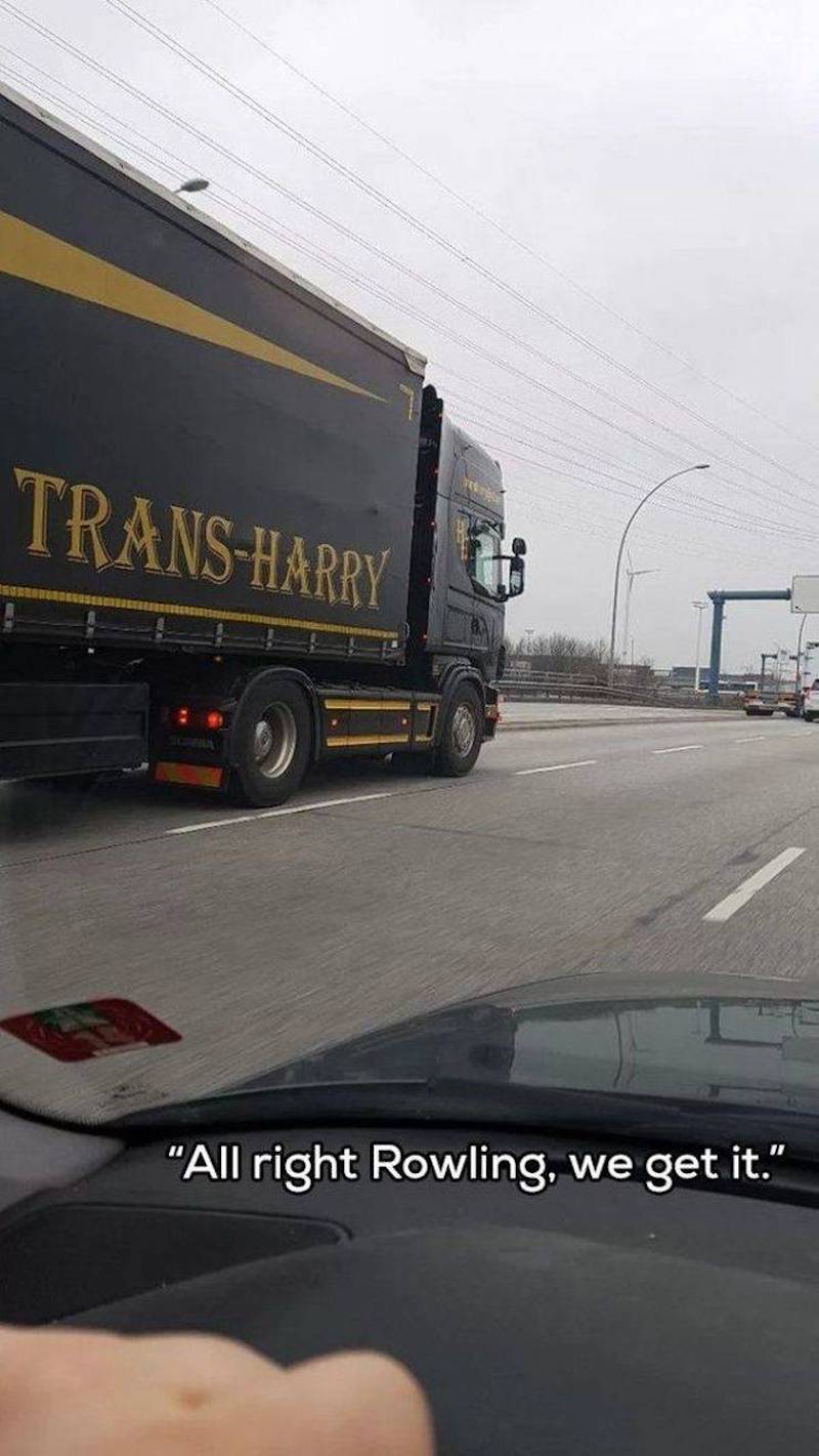 trans harry - TransHarry "All right Rowling, we get it."