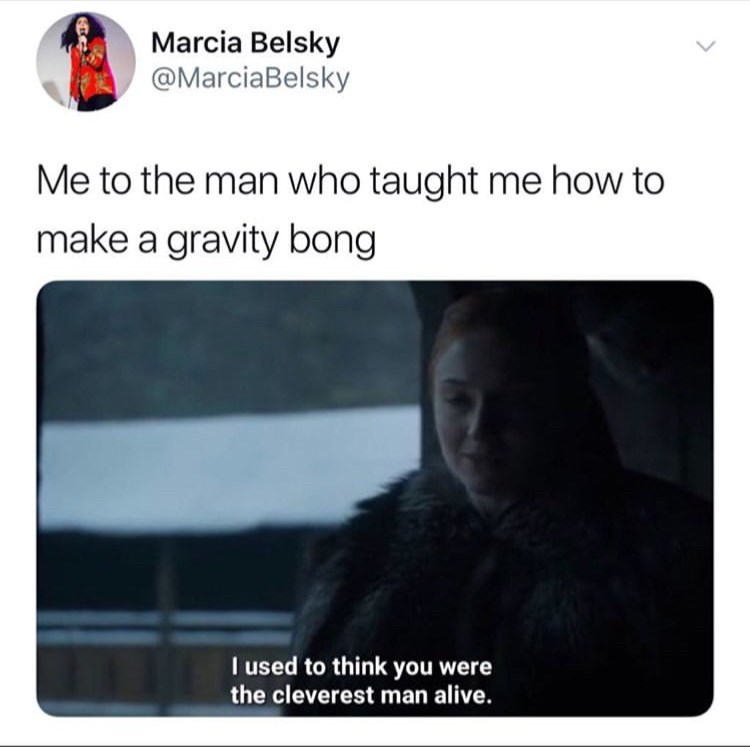 Game of Thrones Season 8 Episode 1 meme - I used to think you were the cleverest man alive. 