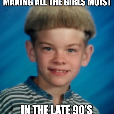 throwback thursday meme -funny 90's memes - Marinu All The Girls Muist In The Late 90'S