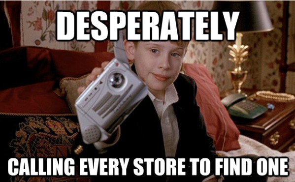 throwback thursday meme -home alone 2 lost - Desperately Calling Every Store To Find One