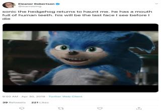 Sonic The Hedgehog Movie Meme - hedogetto haunt me hehe