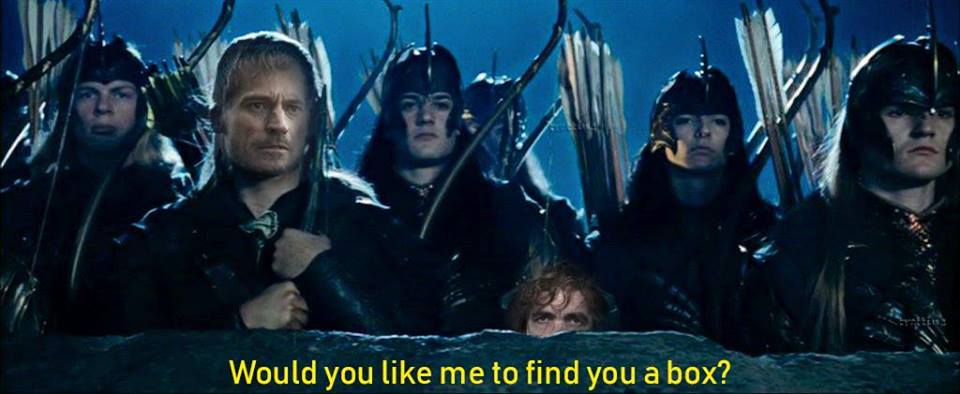 Game of Thrones memes - Would you me to find you a box?