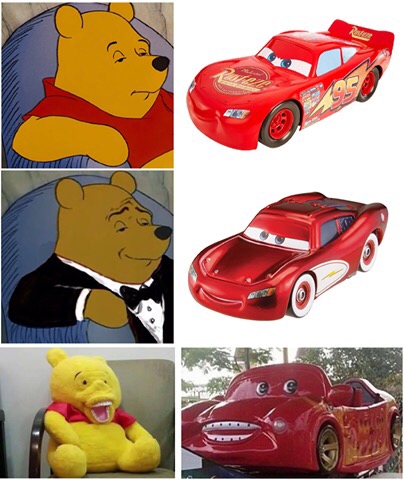 Offensive Meme - offensive tuxedo winnie the pooh meme