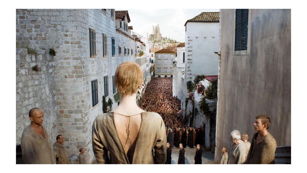 Cersei's walk of atonement