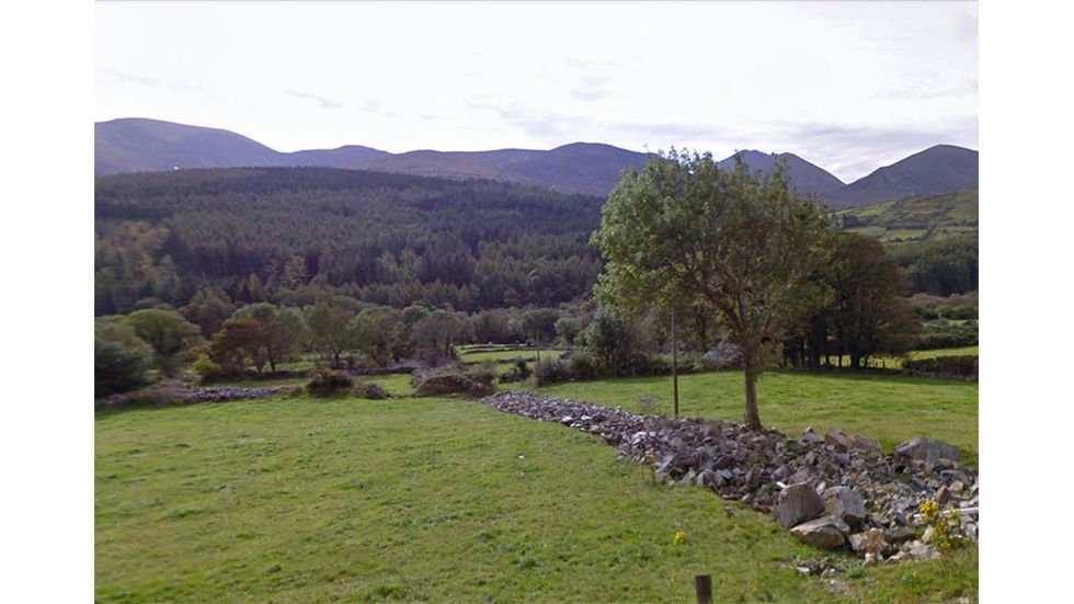 The Tollymore Forest Park in Down, Northern Ireland, was the location used for the forests.