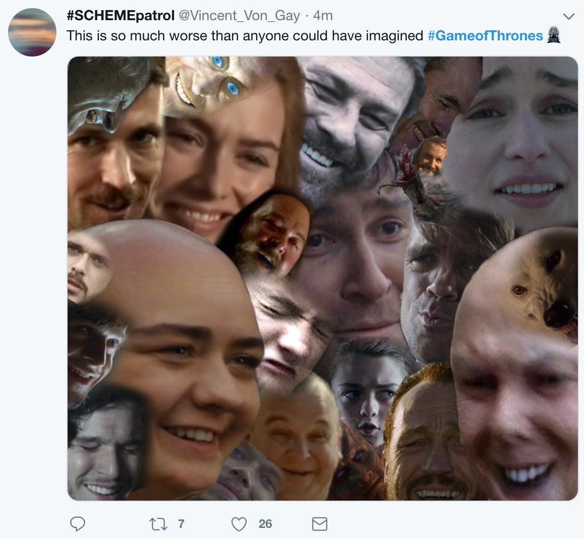 game of thrones final episode meme - smile - A 4m This is so much worse than anyone could have imagined this is so muchou D 227 0 26