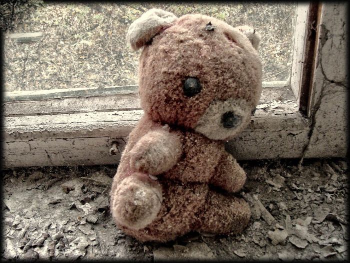 haunting chernobyl pictures of teddy bear chernobyl